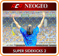Super Sidekicks 2 Neo Geo AES US box art